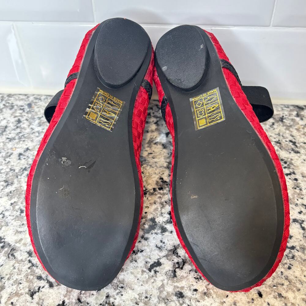 Bernie Mev Red Woven Flats | EU 29 / US Kids 12-12.5 - Picture 7 of 7